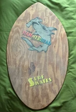 Vintage 70's Surf Skates The Original Hammerhead Shalla Wadda Ridas Skim Board