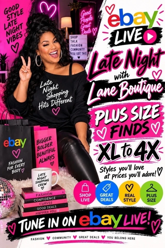 Late Night with Lane Boutique | Plus Size Fashion XL–4X | $5 Starts