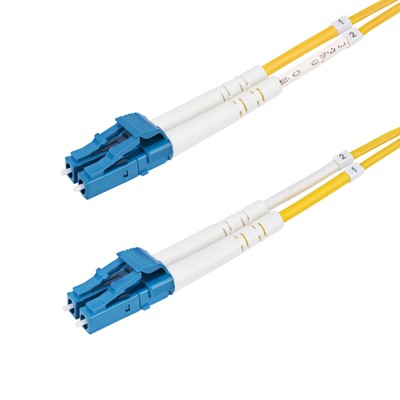 StarTech 8m [26.2ft] LC to LC [UPC] OS2 Single Mode Duplex Fiber Optic Cable