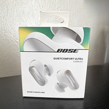Bose QuietComfort Ultra Earbuds White Bluetooth Noise Cancelling