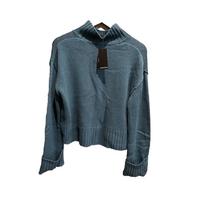 Rails Halle Evergreen Turtleneck Wool Cashmere Blend Women's Sweater Size M