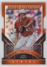 2015 Panini Elite Extra Edition Status Orange Die-Cut 8/10 John Curtiss #161 nd3