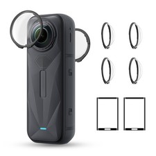 K F CONCEPT Standard Lens Guards fr Insta360 X5 High Transparency Tempered Glass