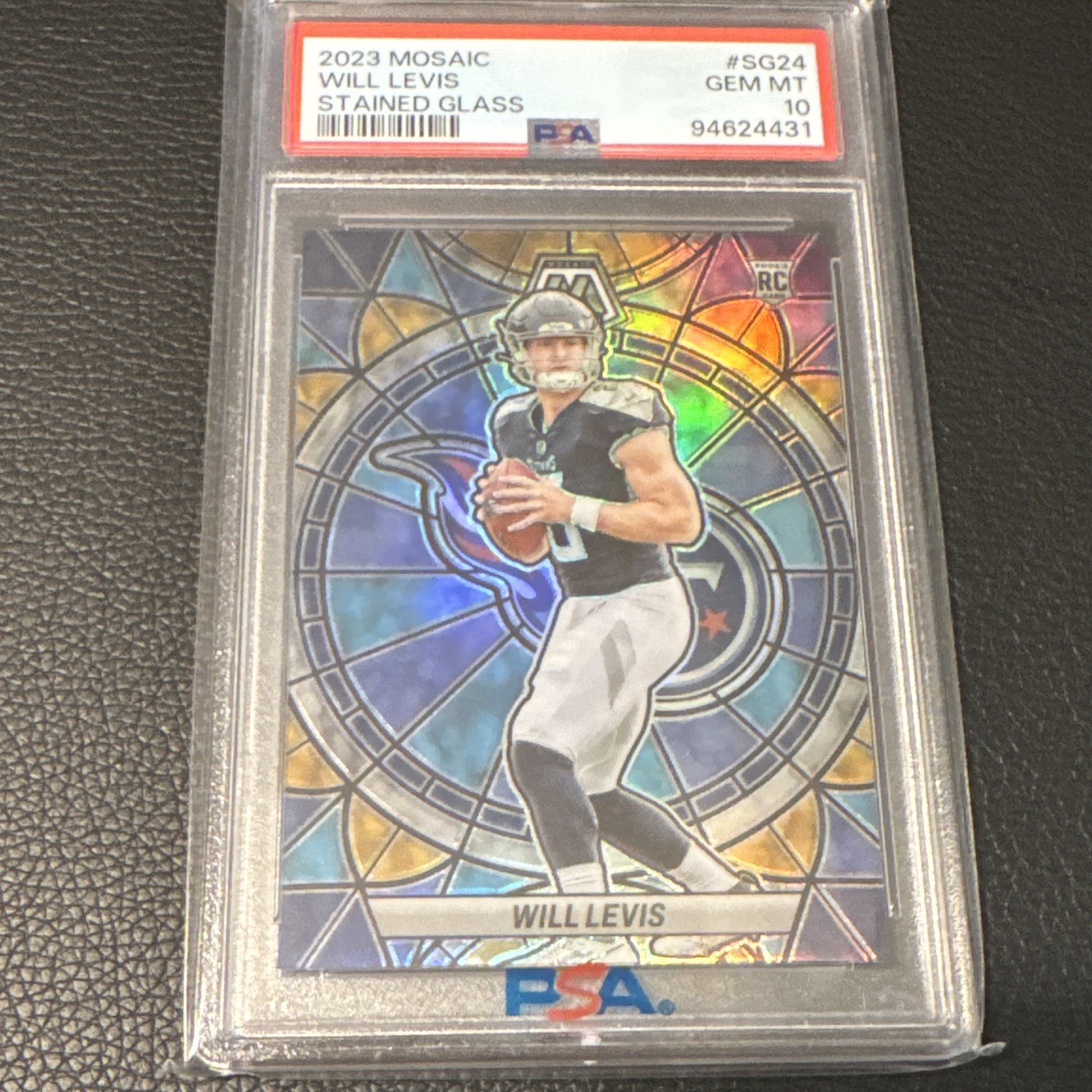 Will Levis Panini Mosaic Stained Glass #SG24 Base