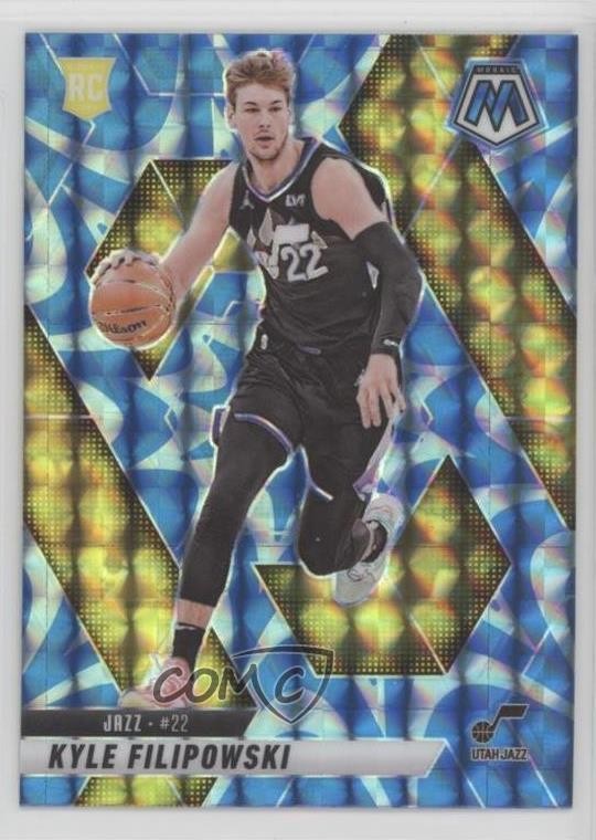 2024-25 Panini Mosaic Rookies Reactive Blue Prizm Kyle Filipowski #231 1bn9