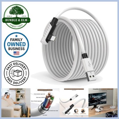 16 Feet Link Cable for Quest 3S,VR Cable Compatible with Meta Quest 3S/Quest 3/O