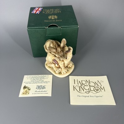 Harmony Kingdom BUSHWACKED Political Elephant Donkey Box Figurine SIGNED 0527