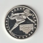 Vintage 1987 AMC Cartoon Celebrities Wonder Woman 1 Oz .999 Silver Proof Round