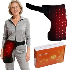 660nm Red Light Therapy Hip Heating Brace for Sciatica Pain Relief Left or Right