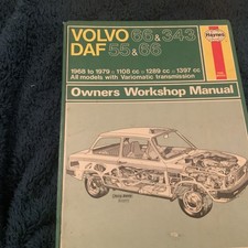 Volvo 66 & 343 + Daf 55 & 66 (1968-1979) Haynes Workshop Manual