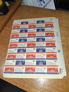 SL 1873/ 206 10c US Stamps Scott 1530-1537-1542-1543-1546-1547-1569-1570 5 Sheet