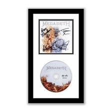 Megadeth Autographed Signed Framed CD Megadeth ACOA