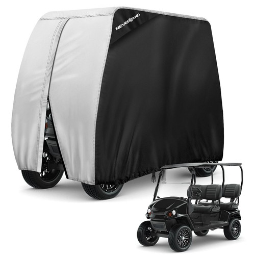 Copertura carrello golf resistente 4 passeggeri impermeabile neve per Yamaha EZGO Club Car - Foto 1 di 14
