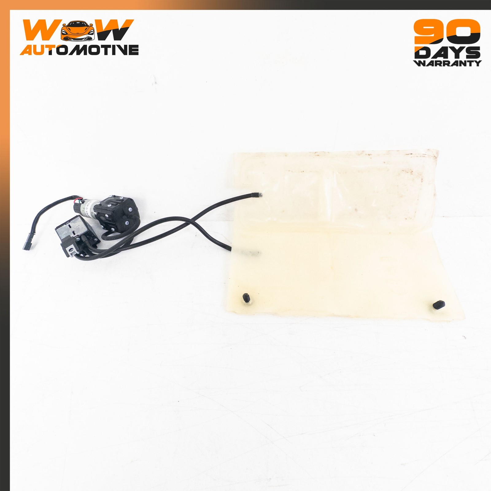 05-24 ASTON MARTIN V8 VANTAGE DB9 FRONT LEFT SEAT BACK LUMBAR SUPPORT PAD OEM