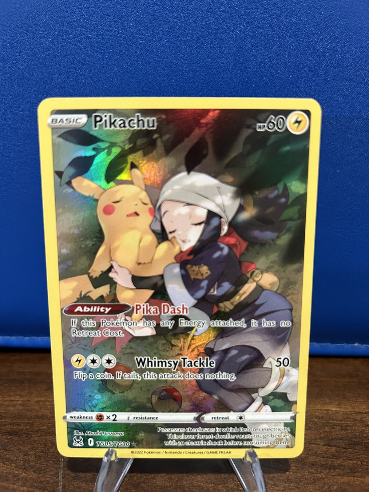Pokémon Pikachu Trainer Gallery TG05/TG30  Lost Origin NM Condition