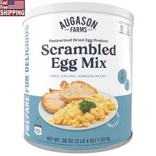 Scrambled Egg Mix Gluten Free Ready to Cook Emergency Food 10 Year Shelf Life US