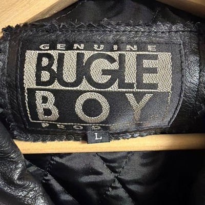90's vintage BUGLE BOY PRODUCT genuine leather leather jacket | eBay