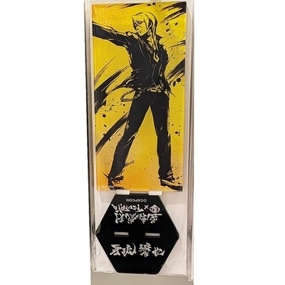 CAPCOM Ace Attorney Klavier Gavin Sumi-e Screen Acrylic Stand 5'' Tsutaya F/S