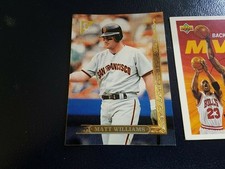 Matt Williams San Francisco Giants 1996 Topps Gallery OVERSIZE RARE Oddball