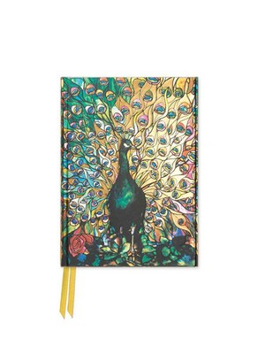 Tiffany: Displaying Peacock (Foiled Pocket Journal) | Flame Tree Publishing