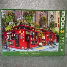 Eurographics 1000 Piece Puzzle Irish Pub Artist Series New Sealed
