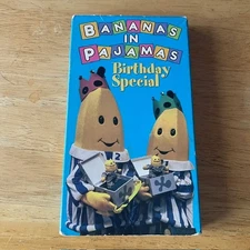 Bananas in Pajamas Birthday Special VHS Kids Cartoon Video Classic TV Show