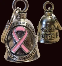 BREAST CANCER AWARENESS MOTORCYCLE GUARDIAN BELL (BEA1086)
