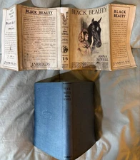 Black Beauty by Anna Sewell UK movie tie-in DJ VG 1922 Jean Paige