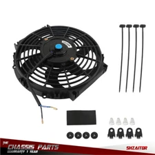 10" inch 12V Universal Electric Cooling Fan Thermo Fan + Mounting kits