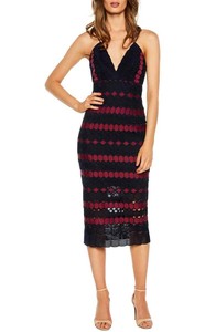 bardot diamond lace dress