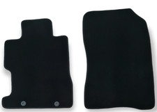 Front Car Floor Mats For Honda Civic Velour Waterproof Carpet Auto Liners 2pcs