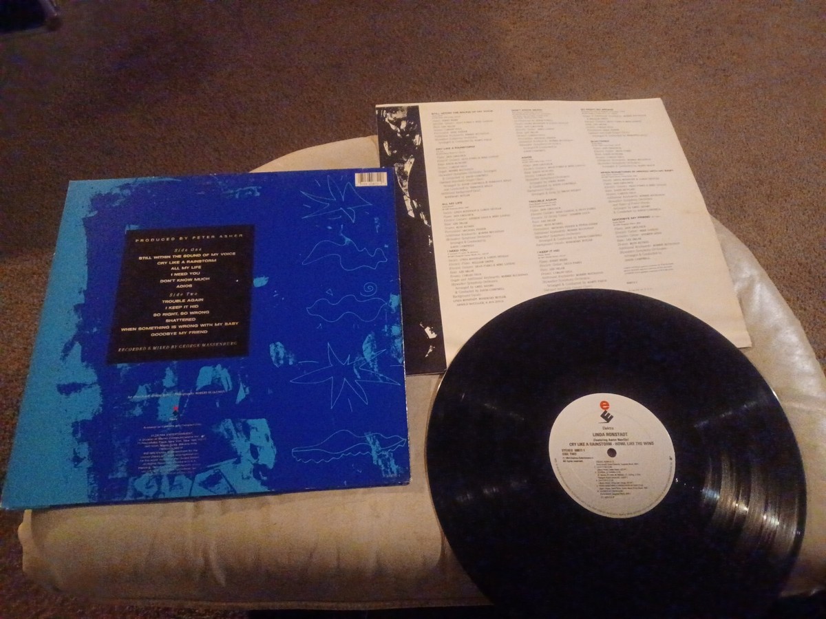 Linda Ronstadt/Aaron Neville•Cry Like A Rainstorm-Howl Like The