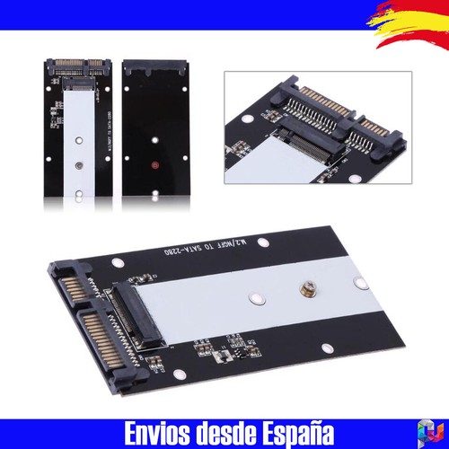 Adaptador M.2 NGFF (SATA) SSD a SATA Para 2230 2242 2260 2280 SSD Modelo Negro | eBay