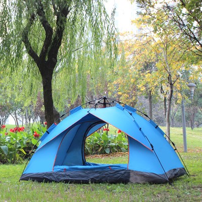 1-2 Person Outdoor Pop Up Tent Waterproof Camping Tent For Hiking Traveling P2N3