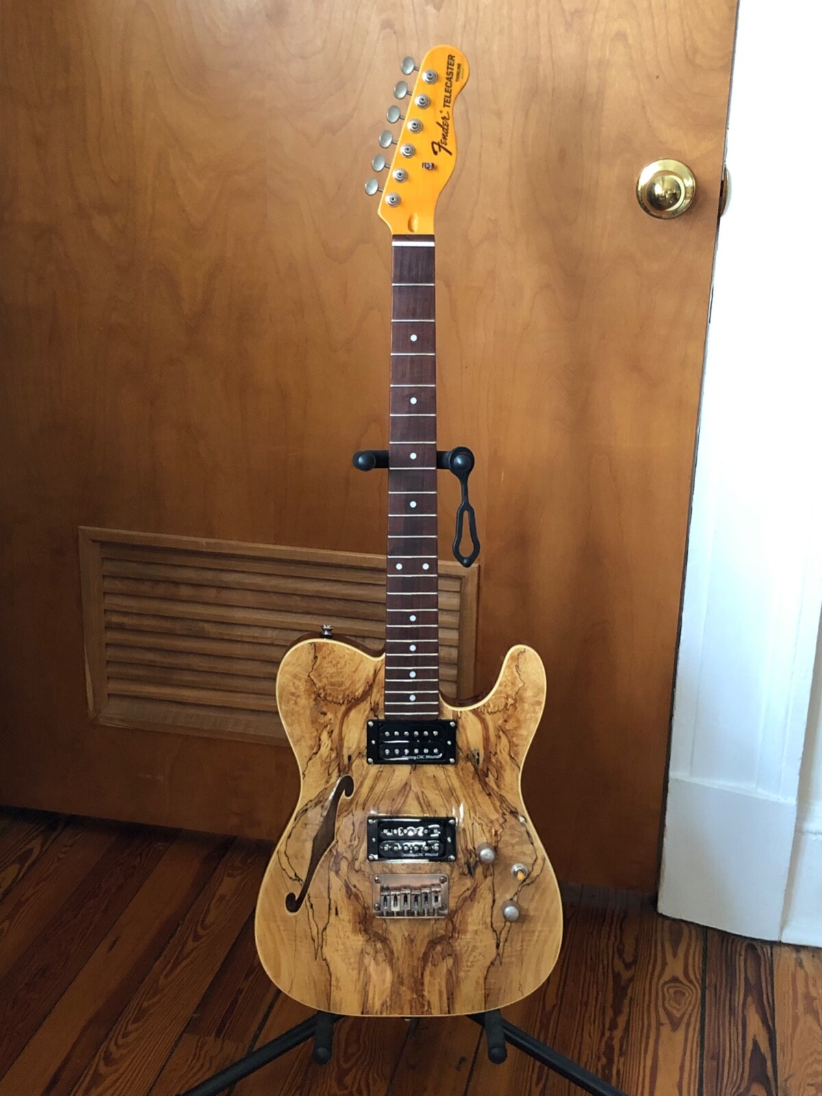 IYV ITF300 TeleStyle HH SemiHollow Body Electric Guitar. CUSTOM neck