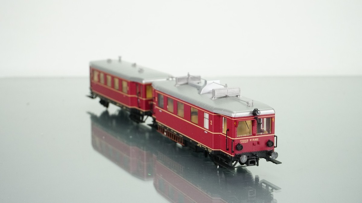 Marklin メルクイン HO セット Marklin 37705 Powered Railcar VT75 + VB140 MFX w/Sound HO