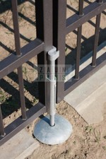 LOCINOX VSF catenaccio per cancello in alluminio zincato catenaccio per barra catenaccio per cancello girevole