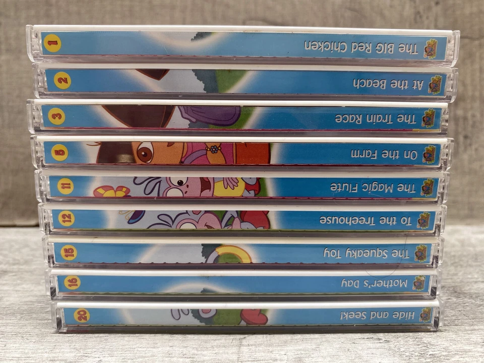 10 Dora the Explorer Click & Create PC-CDs Interactive Learning Education Mix - Image 2 of 4