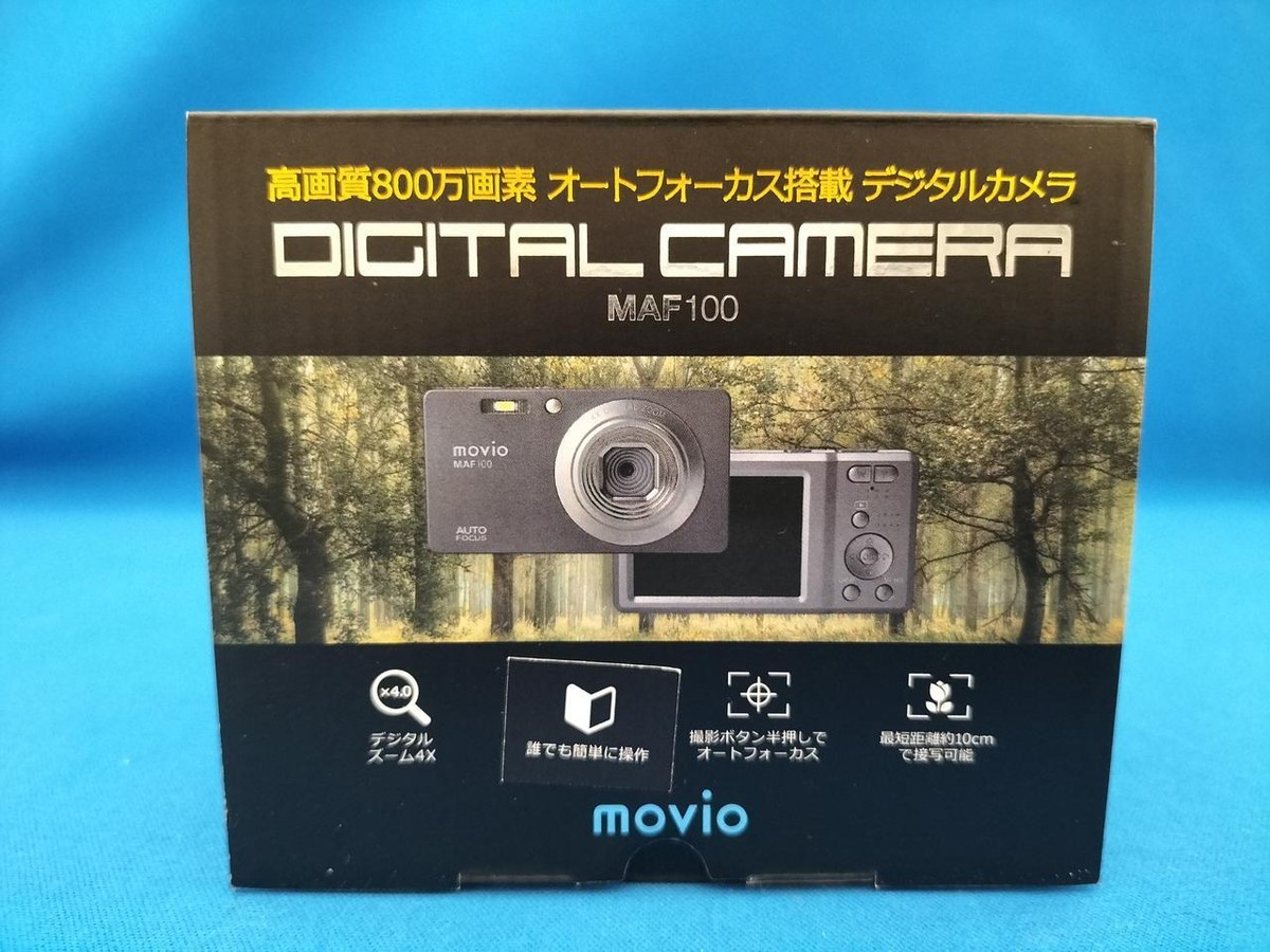 movio デジタルカメラ MAF100 [64GB]SDカード付き | movio