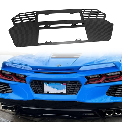Rear License Frame Compatible with Corvette C8 Stingray