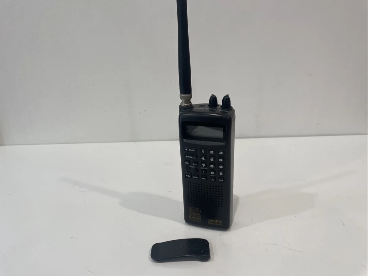 Scanner portable Uniden UBC75XLT 25-512 MHz avec USB-C
