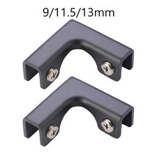 2 Pieces Glass Connector Clip DIY Clear Glass Connector for Glass Display