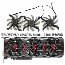 New Cooling fan for PNY LEADTEK ManLI GTX 1080ti T129215SU