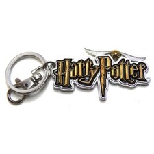 Harry Potter New  Harry Potter Logo  Pewter Key Chain Key Ring Keychain Magic