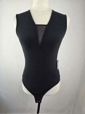 NWT EXPRESS Size XS Women's Black Tank Top Bodysuit