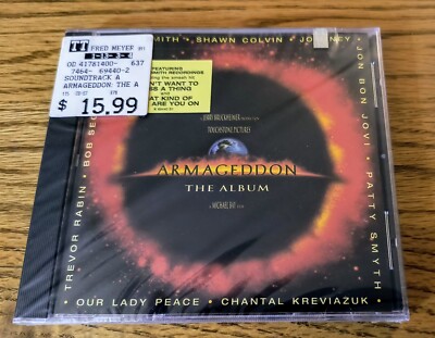 Armageddon CD New/Sealed Original Soundtrack With Hype Sticker