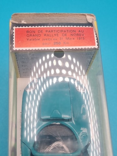 Norev Vintage Años 70 - Nº181 Serie D Alfa Romeo 33 Verde Oscuro - Totalmente Nuevo En Caja - Imagen 12 de 24