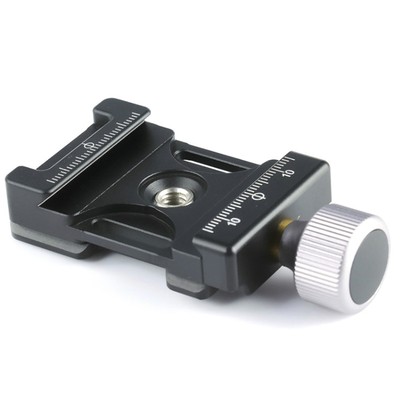 Adjustable 38mm Width Quick Release Clamp Camera Tripod Mount For Arca Swiss