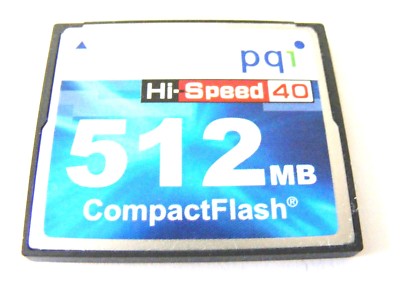 512 MB Compact Flash Karte HI-SPEED 40 ( 512MB CF Card ) pq1 gebraucht  