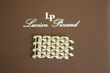 NOS 18MM LUCIEN PICCARD BOR SPARE LINKS FOR WATCH DEPLOYMENT DEPLOYANT BRACELET